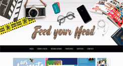 Desktop Screenshot of feedyourhead.com.br
